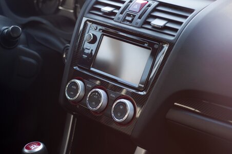 Interior armature autoradio