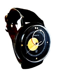 Russian Sun and Moon Hands Mechanical Watch by Raketa/Paкéтa