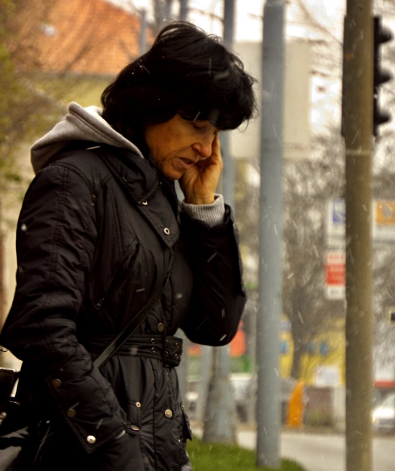 Woman on the Phone