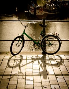 Bicycle urban transportation photo