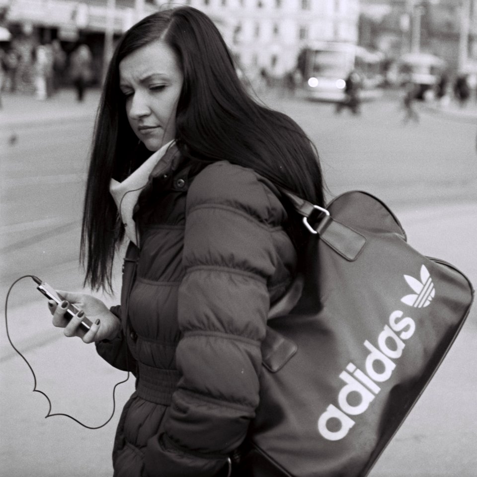 Zorki 4 + Industar-61 L/D - Street Portrait
