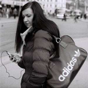 Zorki 4 + Industar-61 L/D - Street Portrait