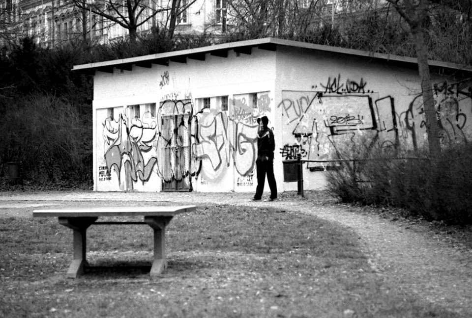 Praktica BC1 with Pentacon Prakticar 2,8/135 - Lužánky Park Composition