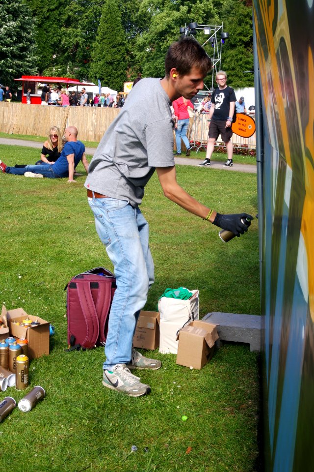 Broodje Aap serveert: Street Art in het Volkspark