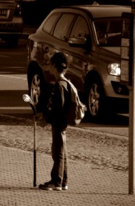 Boy on the Bus Stop 2