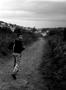 Kiev 4 + Jupiter-8M 53/2 - Running Lad
