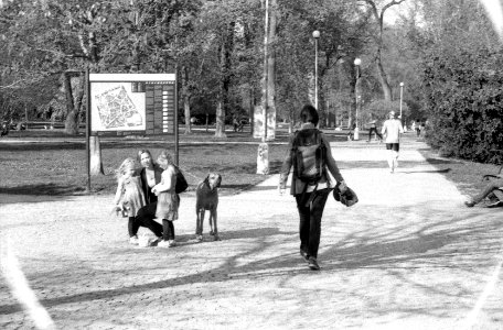 Olympus Mju II - Park Scene