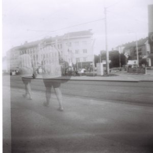 Corina 05 - Double Exposure on Mendel's sq.