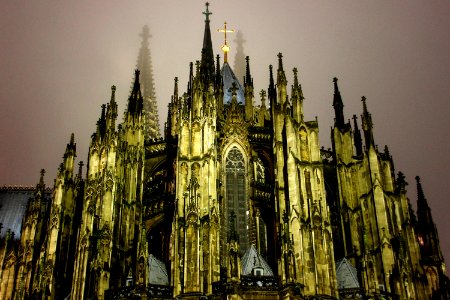 Cologne Cathedral (back view) photo