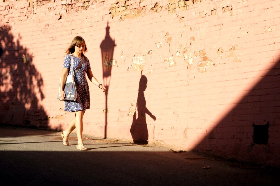 Sony Alpha A230 with Helios-44-2 - Late Afternoon with a Girl and Shadows