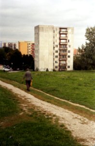 Kiev 4 - New Scan - Man Leading to Housing Estate 3