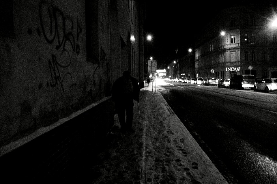 Cejl Street at Night