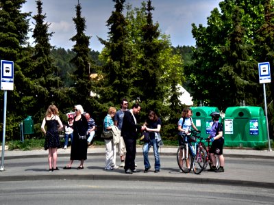 Bus Stop in Soběšice photo