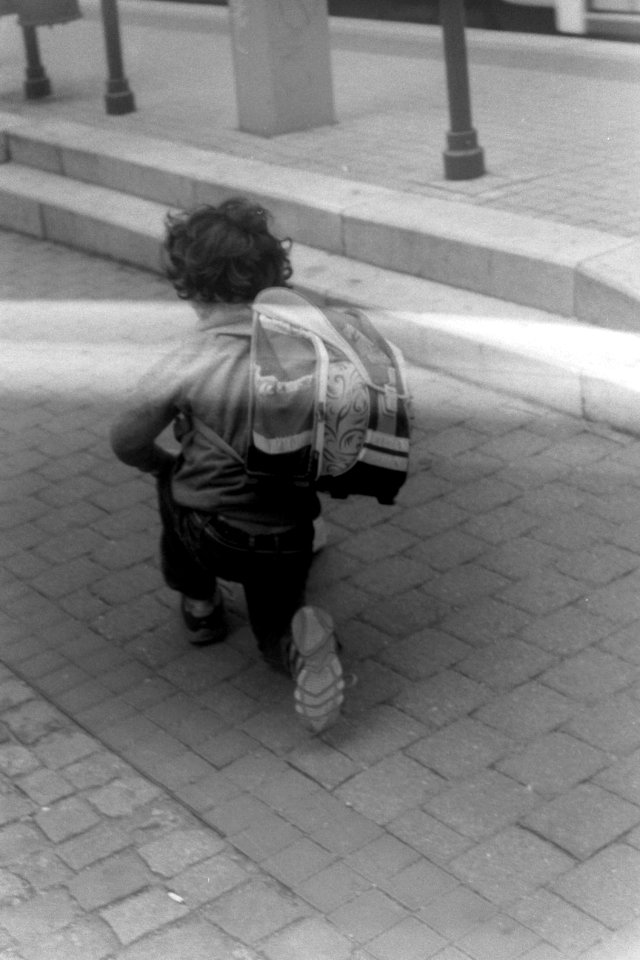 Kiev 4 - Boy and Mysterious Light Leak