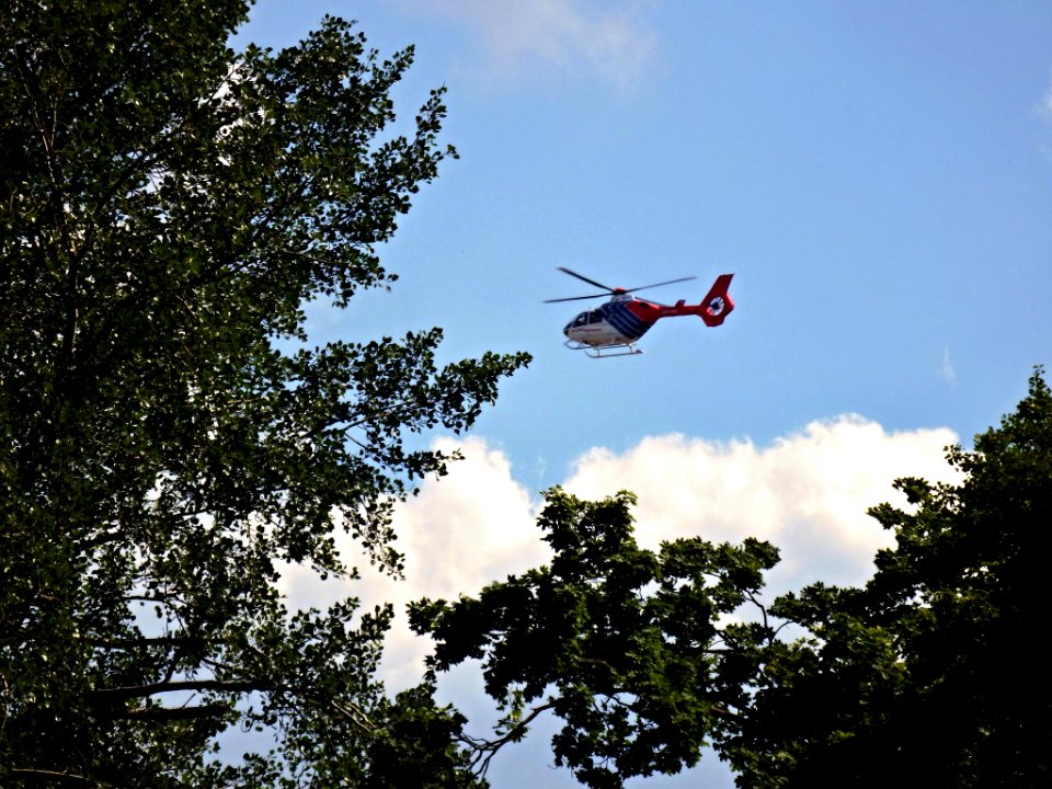 Helicopter above the Park