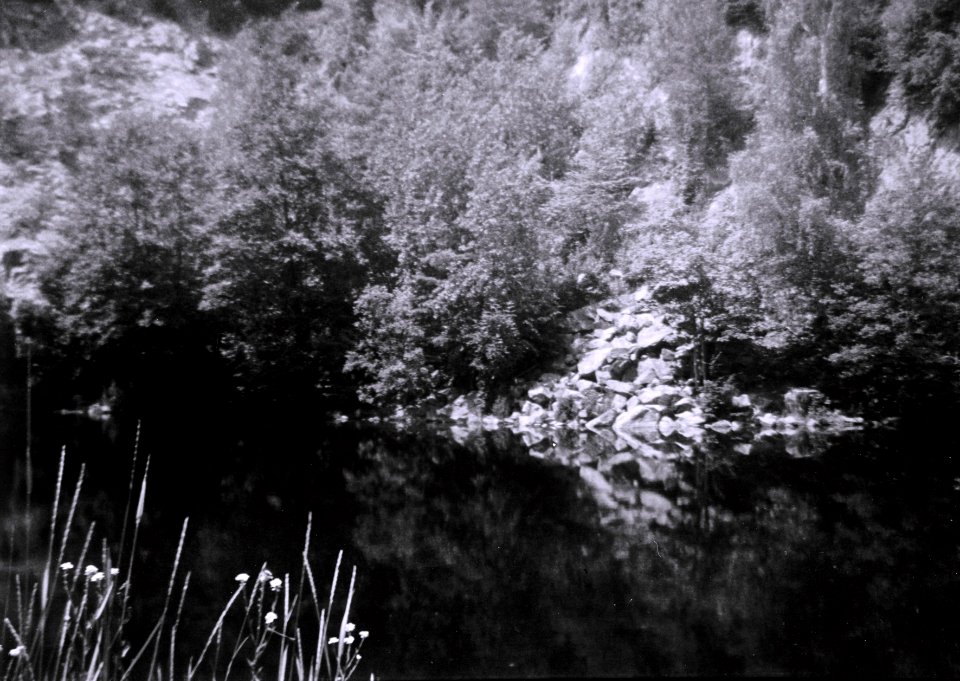 Agfa Clack - Lake in Old Stone Quarry in Blansko