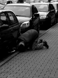 Man Fixing Something