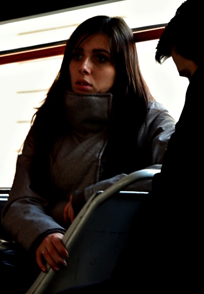 Young Woman Thinking How to Explain Something