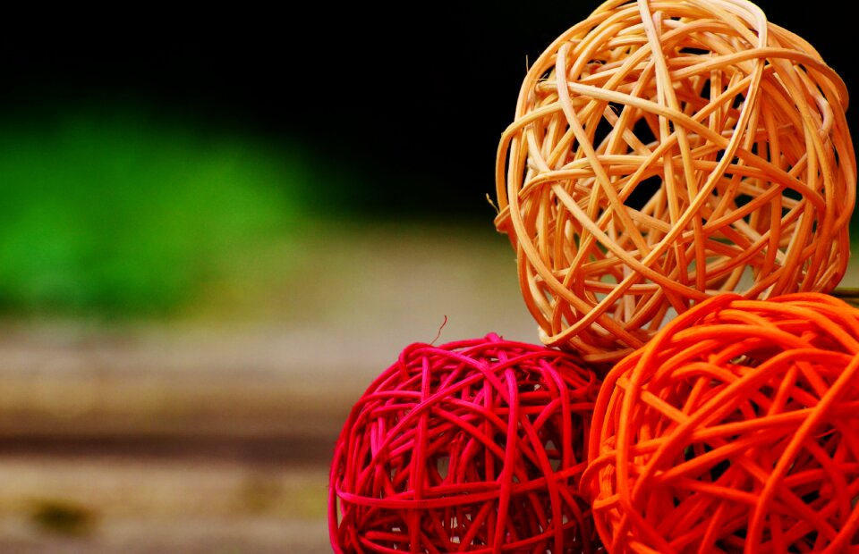 Braid decoration colorful