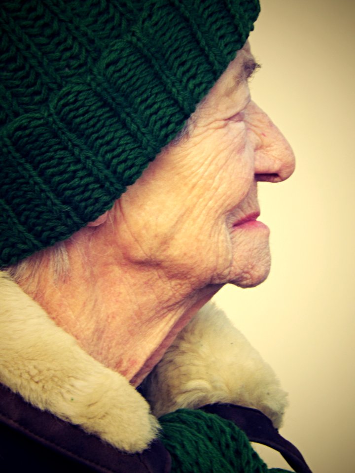 Old Lady in Green Hat 1