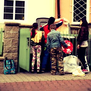 Garbage Picking Family