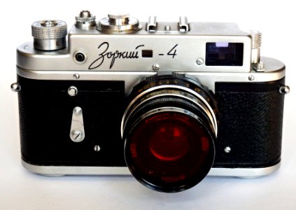 Zorki 4 /  Зоркий 4 / Zorkiy 4 / Zorkij 4 with Red Filter
