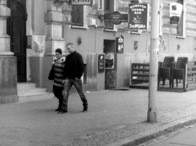 Kiev 4 - Couple on the Street