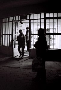 Canon EOS30 - People Waiting in front of Post Office 3