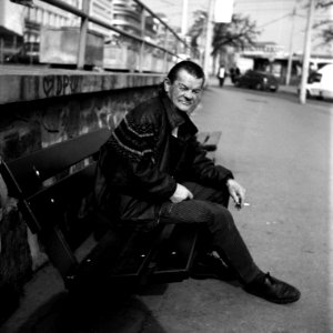 Flexaret 3a - Man on the Bench