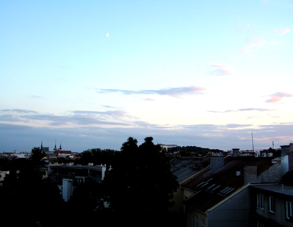 Brno Scape at Sunset