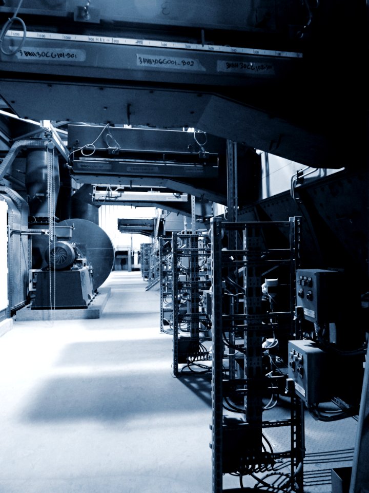 Machinery in Incineration Plant