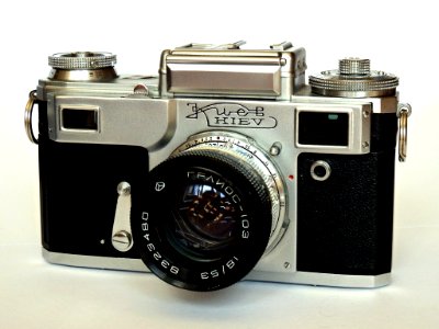 Kiev 4 / КИЕВ 4 / КИЇВ 4 with Helios-103 Lens
