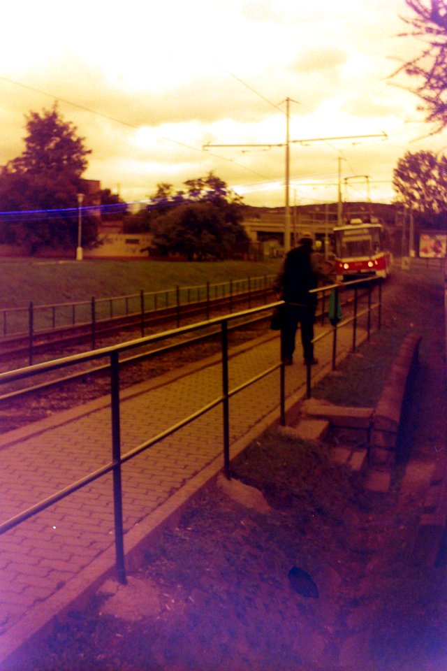 Redscale - Just Another Tram Stop