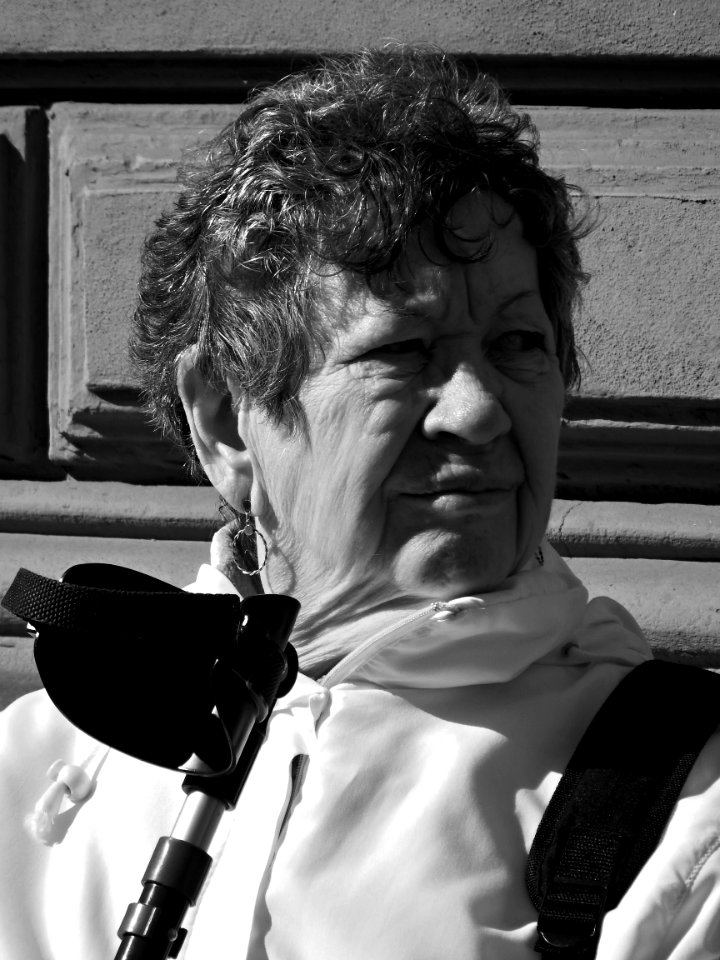 Smiling Old Woman