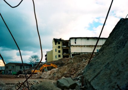 Minolta Hi-Matic G  - Demolition Site (forme Vlněna factory)