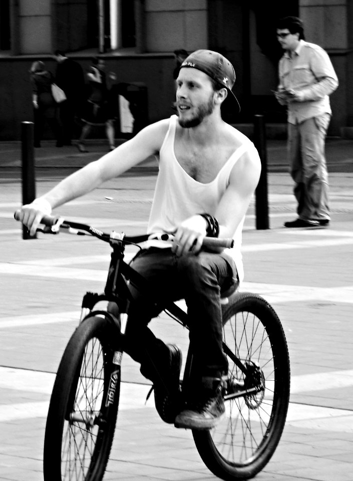 Cyclist photo