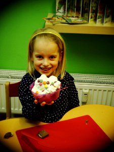 Girl with Sundae