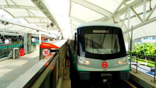 Line 12 Shanghai metro. photo