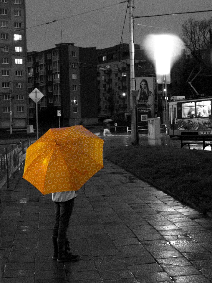 Girl with Umbrella 3