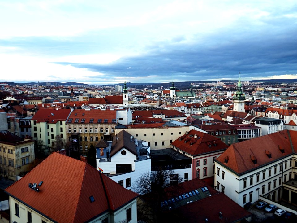 Scape of Historical Center of Brno