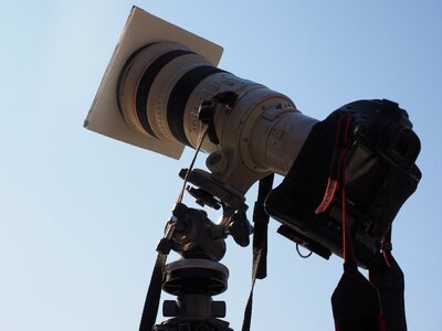 Telephoto lens professional equipment
