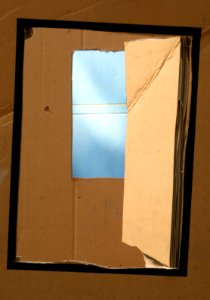 Sony Alpha A230 with Helios-44-2 - Cardboard Windows