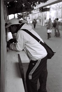 Kiev 4 - At Tobacconist's
