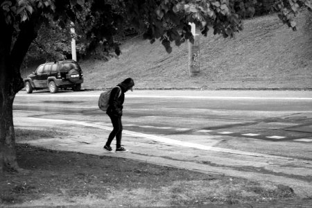 Kid in the Rain