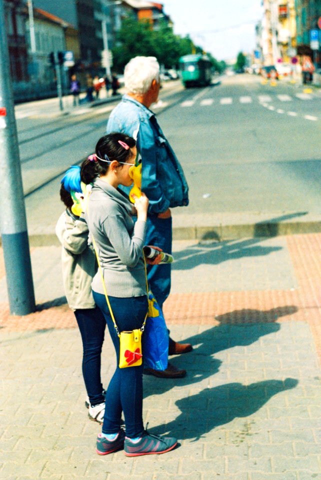 Praktica MTL 5 +  Helios 44-2 2/58 - Children with Masks