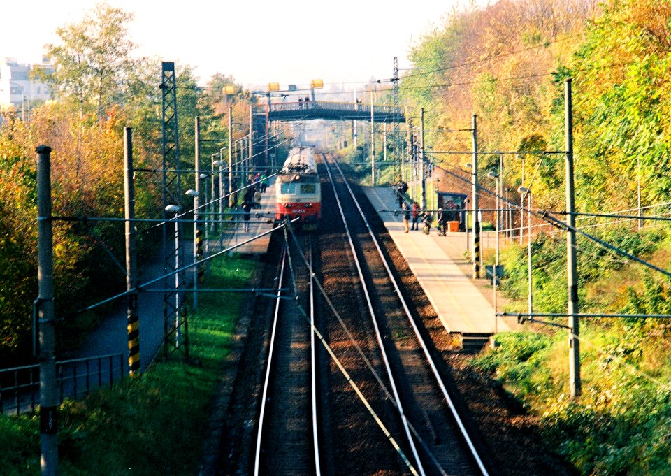 Kiev 4 + Jupiter-11 - Train Station Lesná 4
