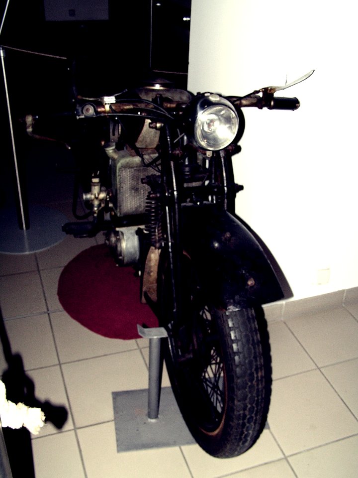 Old Motorcycle Prototype