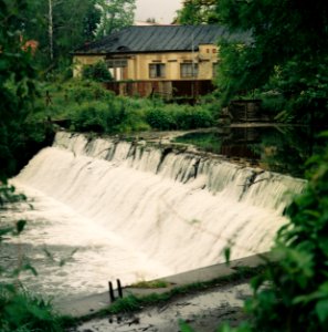 Pentacon Six + MC Biometar 2,8/120 - Weir on Svitava River