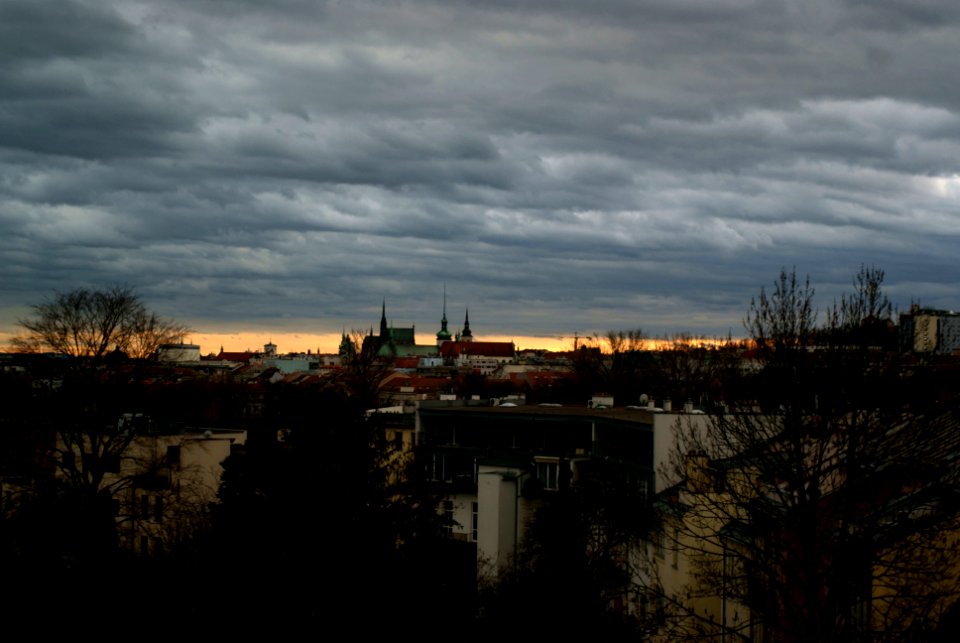 Sony Alpha A230 with MIR-1V - Brno under the Cloudy Duvet