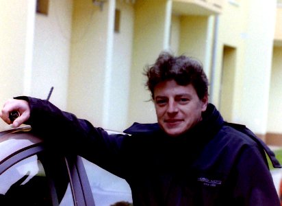 Portrait of My Brother Beside His New Car (remastered)